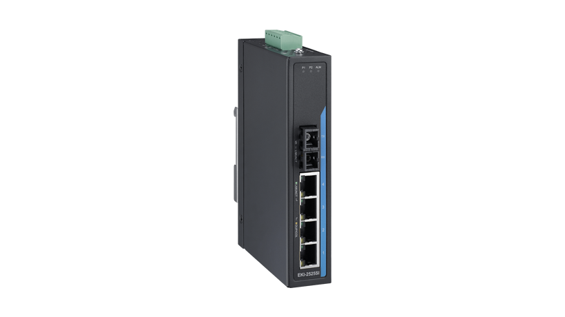 4 + 1FX SC Single-Mode unmanaged Ethernet switch